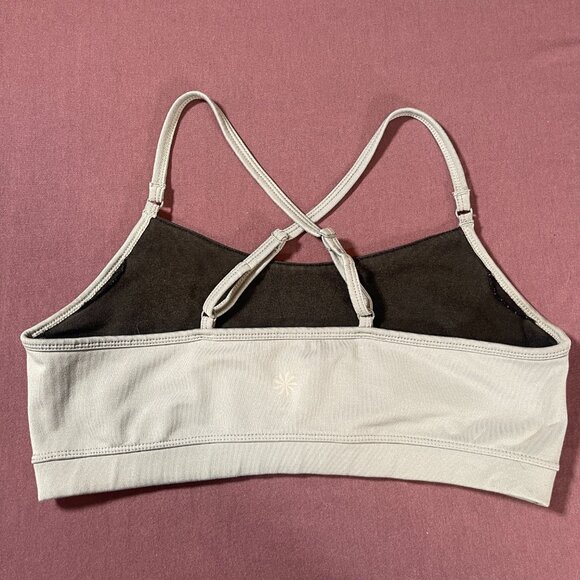 Athleta Sports bra with adjustable straps in olive/green/gray - size medium - Picture 5 of 7